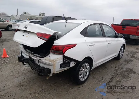 2018 Hyundai Accent Se from USA, damaged, VIN 3KPC24A31JE032276